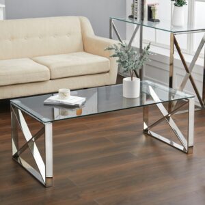 X-Frame Contemporary Coffee Table/Console Table/End Table