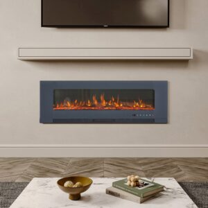 50/60 inch Electric Fireplaces 5000BTU Wall Mounted Heater Remote Control