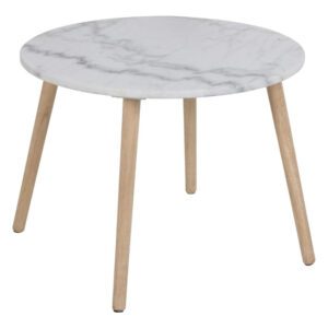 Ravello Marble Coffee Table Round In Guangxi White
