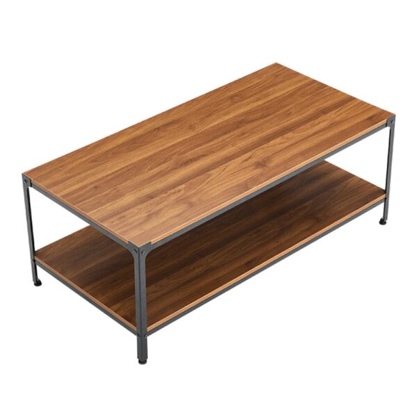 Direct 2-Tier Walnut Finish Coffee Table