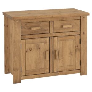 Torsal Wooden Sideboard With 2 Doors 2 Drawers In Oak