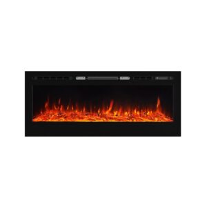 36/40/50/60 Inch 5120 BTU Wall Mounted Fireplace 12 Flame